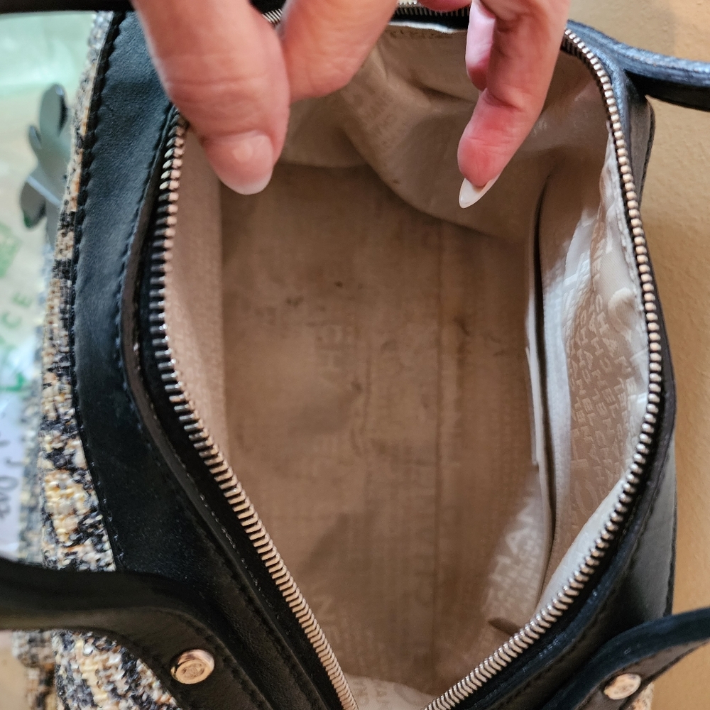 Chanel tweed satchel / speedy style - Picture 14 of 16
